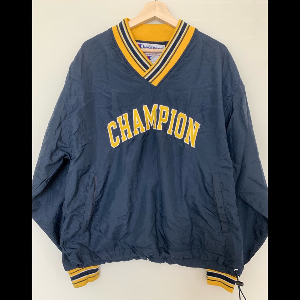 90’s Vintage  Champion Spell Out Windbreaker